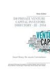 DB Private Venture Capital Investors Directory - III - 2014: Smart Money für smarte Unternehmer Cover Image
