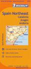 Michelin Spain: Northeast Catalonia, Aragon, Andorra, Map 574 (Maps/Regional (Michelin)) Cover Image