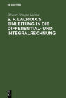 S. F. Lacroix's Einleitung in die Differential- und Integralrechnung Cover Image