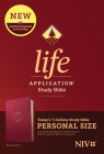 NIV Life Application Study Bible, Third Edition, Personal Size (Leatherlike, Berry) By Tyndale (Created by) Cover Image