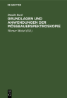 Grundlagen Und Anwendungen Der Mössbauerspektroskopie Cover Image
