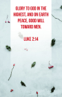 In The Highest  Bulletin (Pkg 100) Christmas By Broadman Church Supplies Staff (Contributions by) Cover Image