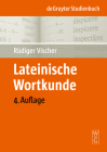 Lateinische Wortkunde (de Gruyter Studienbuch) Cover Image