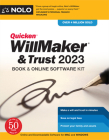 Quicken Willmaker & Trust 2023: Book & Software Kit Cover Image