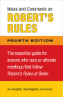 Notes and Comments on Robert's Rules, Fourth Edition Cover Image