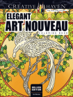 Elegant Art Nouveau Coloring Book By Ted Menten Cover Image