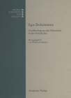 Ego-Dokumente: Annäherung an Den Menschen in Der Geschichte (Selbstzeugnisse Der Neuzeit #2) By Winfried Schulze (Editor) Cover Image
