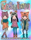 Fashion Coloring Book for Girls Ages 4-8: Fun and Beauty Coloring Pages for Girls and Kids with Gorgeous Fashion Style & Other Cute Designs By Mezzo Zentangle Designs Cover Image