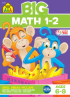 School Zone Big Math 1-2 Workbook Cover Image
