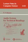 Audio System for Technical Readings (Lecture Notes in Computer Science #1410) Cover Image