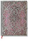 Blush Pink Hardcover Journals Ultra 240 Pg Lined Silver Filigree Collection By Paperblanks Journals Ltd (Created by) Cover Image