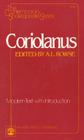 Coriolanus (Contemporary Shakespeare #12) By A. L. Rowse (Editor) Cover Image