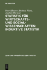 Statistik für Wirtschafts- und Sozialwissenschaften: Induktive Statistik Cover Image