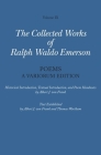 The Collected Works of Ralph Waldo Emerson, Volume IX: Poems: A Variorum Edition Cover Image