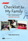 Aba/AARP Checklist for My Family: A Guide to My History, Financial Plans, and Final Wishes, Second Edition Cover Image