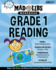 Mad Libs Workbook: Grade 1 Reading: World's Greatest Word Game (Mad Libs Workbooks) By Wiley Blevins, Mad Libs Cover Image