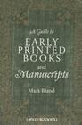 A Guide to Early Printed Books and Manuscripts Cover Image