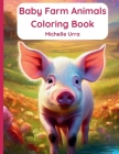 Baby Farm Animals Coloring Book Cover Image