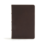 CSB Pastor's Bible, Brown Genuine Leather Cover Image