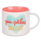 Mug Ceramic Pea Pickin' Heart  Cover Image