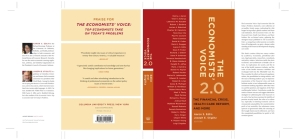 The Economistsâ (Tm) Voice 2.0: The Financial Crisis, Health Care Reform, and More By Aaron Edlin (Editor), Joseph E. Stiglitz (Editor) Cover Image