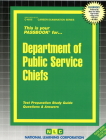 Department of Public Service Chiefs: Passbooks Study Guide (Career Examination Series) By National Learning Corporation Cover Image