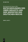 Entscheidungen Des Ober-Seeamts Und Der Seeämter Des Deutschen Reichs. Band 2, Heft 5 Cover Image