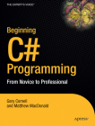 Beginning C# Programming: From Novice to Professional Cover Image