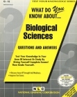 BIOLOGICAL SCIENCES: Passbooks Study Guide (Test Your Knowledge Series (Q)) By National Learning Corporation Cover Image