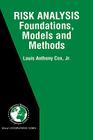Risk Analysis Foundations, Models, and Methods Cover Image