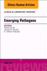 Emerging Pathogens, an Issue of Clinics in Laboratory Medicine: Volume 37-2 (Clinics: Internal Medicine #37) Cover Image