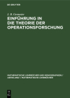 Einführung in Die Theorie Der Operationsforschung By J. B. Germeier Cover Image