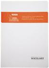 Whitelines Perfect Bound A4 Squared Notebook: Supporting your ideas Cover Image