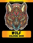 Wolf Coloring Book: Stress Relieving Designs Coloring Book For Adults By Draft Deck Publications Cover Image