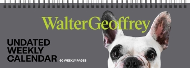 Walter Geoffrey Undated Weekly Desk Pad Calendar Cover Image