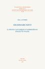 Grammaire Kryz: (Langue Caucasique D'Azerbaidjan, Dialecte D'Alik) (Collection Linguistique Publiee Par la Societe de Linguistique de Paris #93) Cover Image