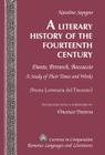A Literary History of the Fourteenth Century: Dante, Petrarch, Boccaccio - A Study of Their Times and Works - (Storia Letteraria del Trecento) - Trans (Currents in Comparative Romance Languages and Literatures #242) By Tamara Alvarez-Detrell (Other), Michael G. Paulson (Other), Vincenzo Traversa (Translator) Cover Image