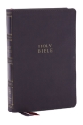 KJV Holy Bible: Compact Bible with 43,000 Center-Column Cross References, Gray Leathersoft W/ Thumb Indexing (Red Letter, Comfort Print, King James Ve By Thomas Nelson Cover Image