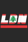 Lbn: Libanon Tagesplaner mit 120 Seiten in weiß. Organizer auch als Terminkalender, Kalender oder Planer mit der libanesisc By Mes Kar Cover Image