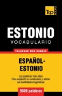 Vocabulario español-estonio - 9000 palabras más usadas Cover Image