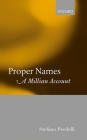 Proper Names: A Millian Account By Stefano Predelli Cover Image
