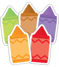 Crayons Mini Cut-Outs Cover Image