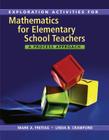 Mathematics for Elementary School Teachers: A Process Approach: Exploration Activities Cover Image