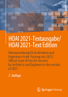 Hoai 2021-Textausgabe/Hoai 2021-Text Edition: Honorarordnung Für Architekten Und Ingenieure in Der Fassung Von 2021/Official Scale of Fees for Service Cover Image