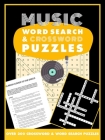 Music Word Search and Crossword Puzzles By Editors of Thunder Bay Press Cover Image