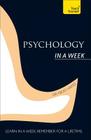 Psychology In A Week Cover Image