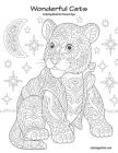 Wonderful Cats Coloring Book for Grown-Ups By Nick Snels Cover Image