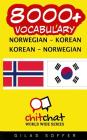 8000+ Norwegian - Korean Korean - Norwegian Vocabulary Cover Image
