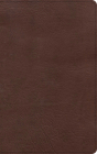 KJV Single-Column Personal Size Bible, Brown LeatherTouch Cover Image