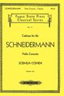 Cadenza for the Schneidermann Violin Concerto (Fugue State Press Classical) By Joshua Cohen Cover Image
